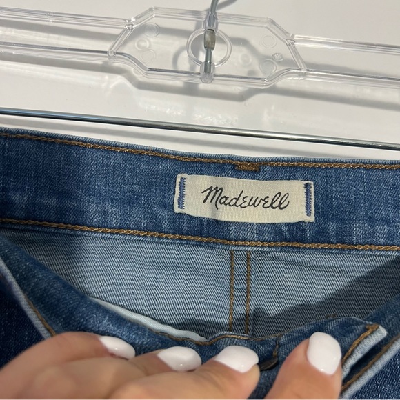 Madewell 11" High-Rise Skinny Jeans in Maricopa Wash Size 34 - Picture 4 of 12
